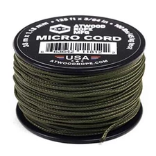 Atwood Rope MFG Micro Utility Cord Olive Drab 1.18mm X 125ft (OD)