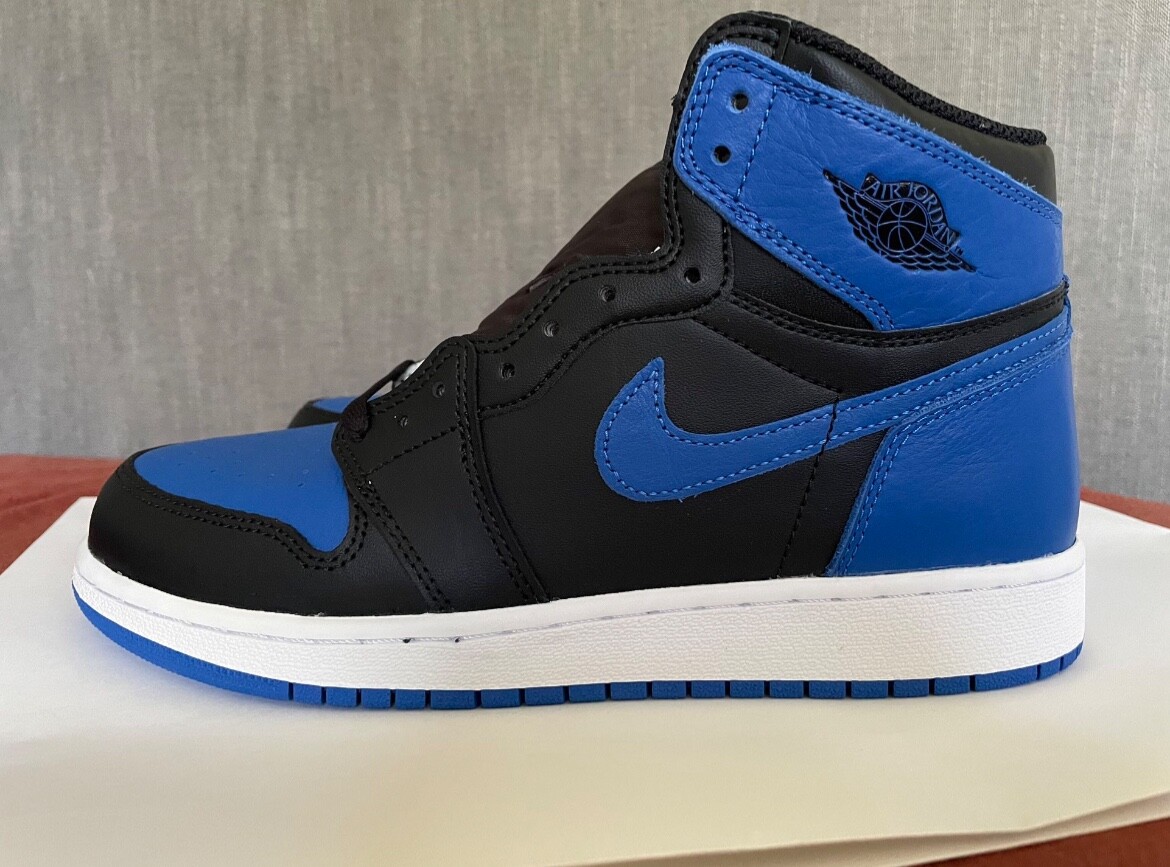 Air Jordan 1 Retro High OG BG Royal 1 size 7y | eBay