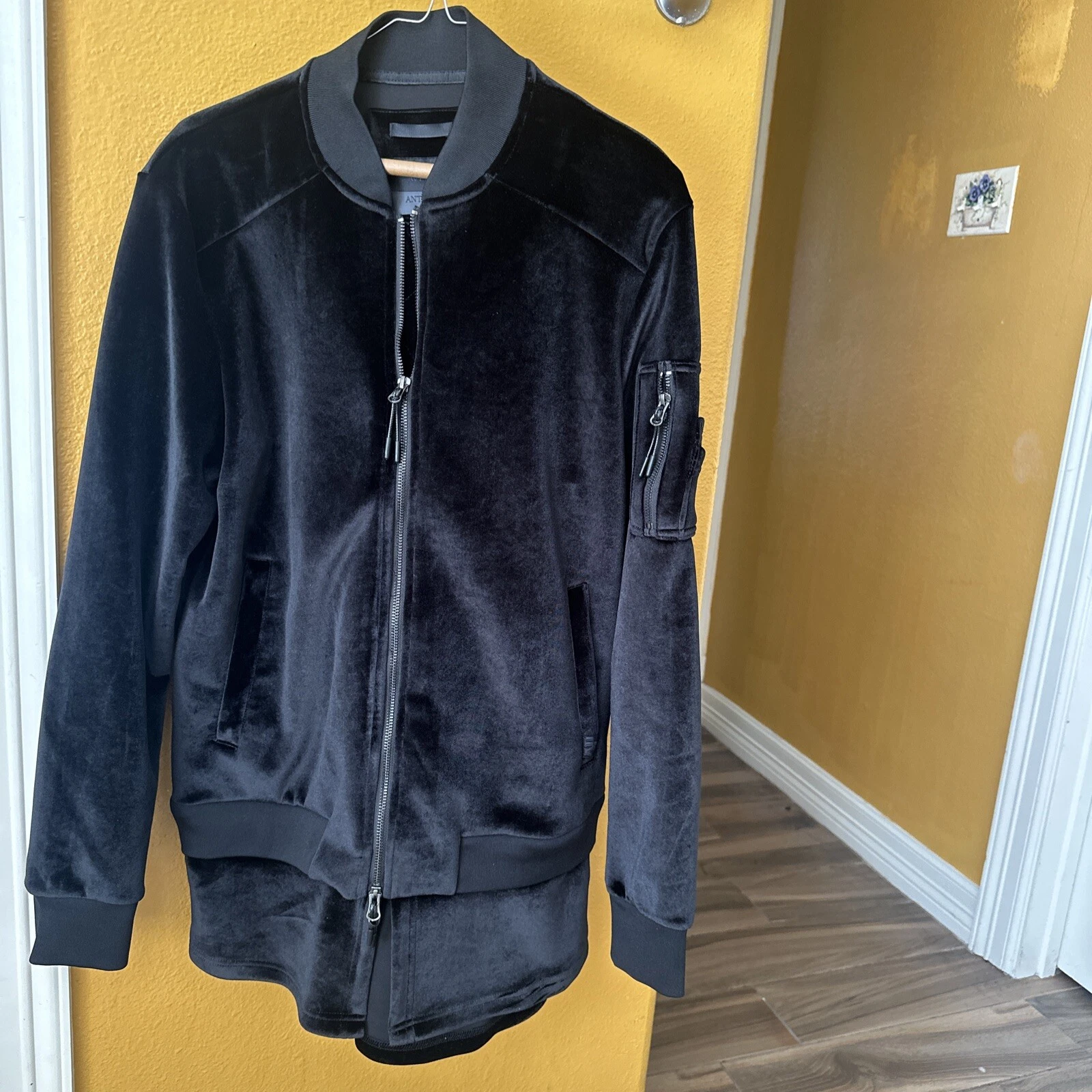Saks Fifth Avenue Anthony Davis Men's Black Jacket Size M