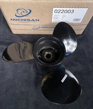 Michigan Mariner Yamaha Parsun Selva 022003 Boat Propeller Prop 9-7/8" x 12 P