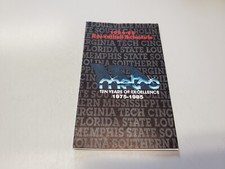 RS20 Metro Conference 1984/85 Men's Basketball Pocket Schedule - Budweiser