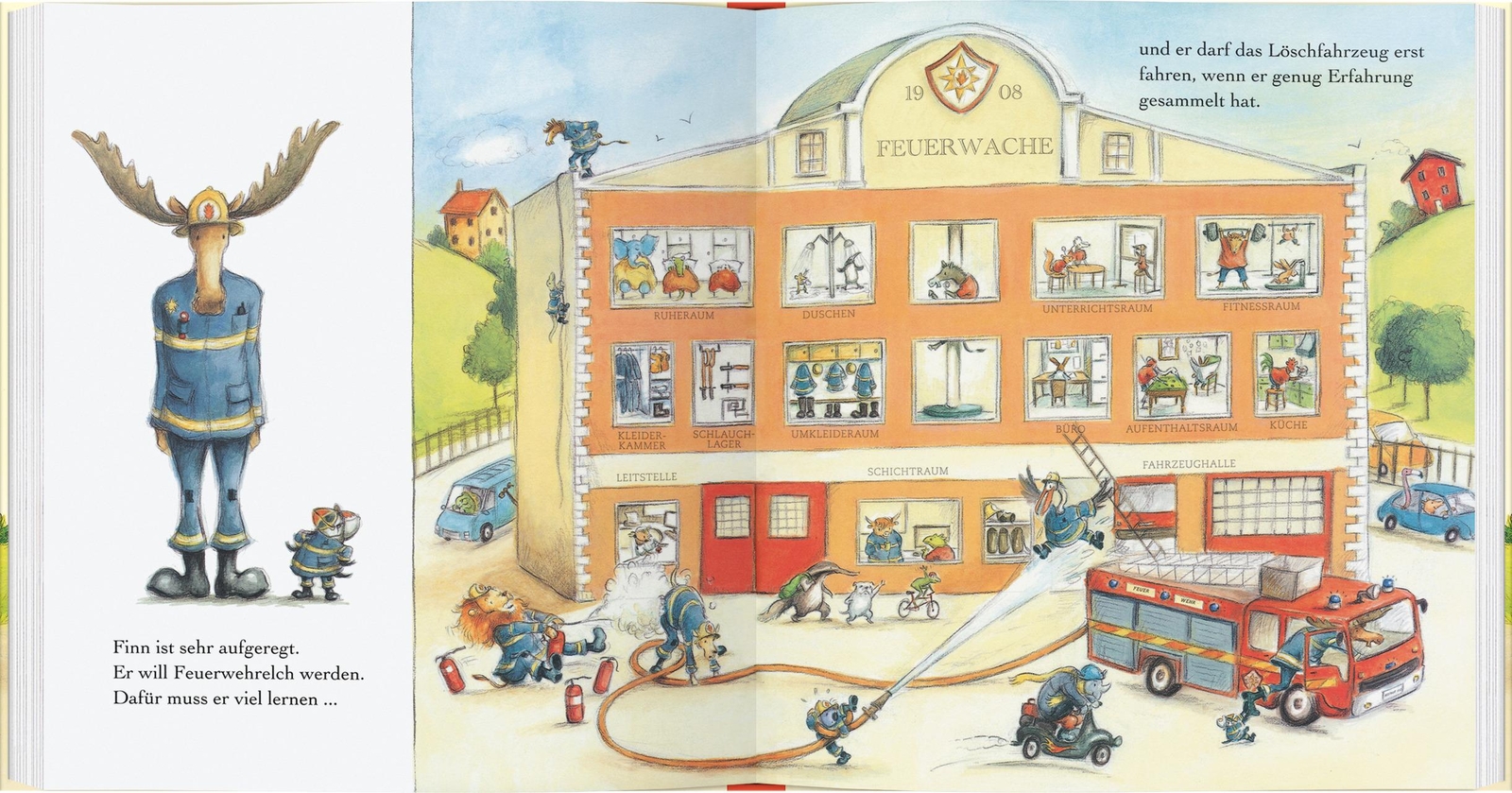 Thumbnail - Sharon Rentta Finn, Der Feuerwehrelch