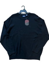 Men’s CHAPS SWEATER BLACK SIZE XL. NWT
