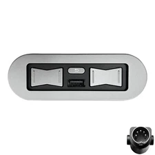 Emomo HX90HUE Power Recliner Lift Chair 5 Button 5 Pin Switch Control with USB