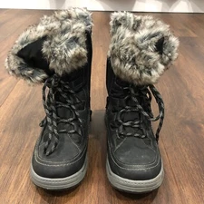 Vepose New York Women Winter Snow Boots Waterproof Anti Slip Faux Fur Sz 8.5 ZIP