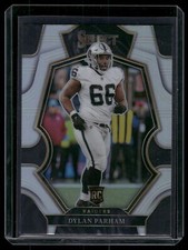 2022 Panini Select #154 Dylan Parham Silver Prizm