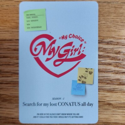 Park Junhee Official Photocard A.C.E Mini 6th My Girl : My Choice