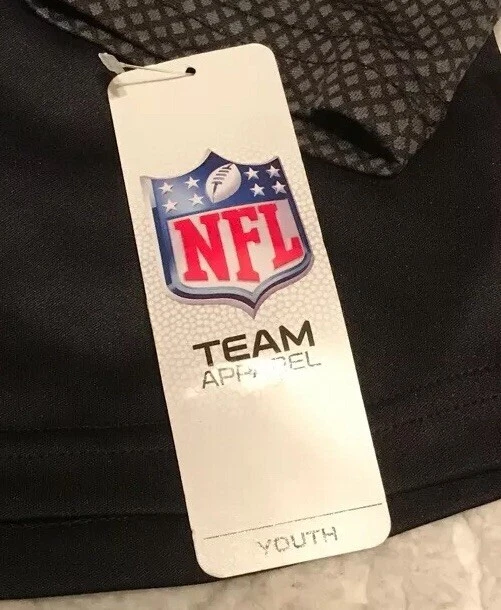 VETEMENTS Felpa con cappuccio New York Jets maglietta ragazzo XS 4 5 NFL abbigliamento squadra nero NFL NUOVA CON ETICHETTE