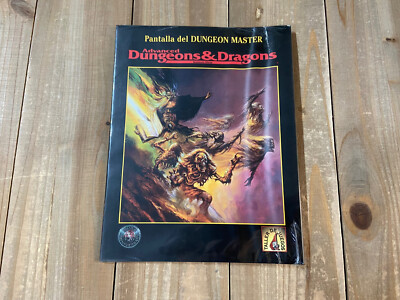 Ad&d - Screen of The Dungeon Master Sealed - TSR Martinez Roca Ed Spanish Role