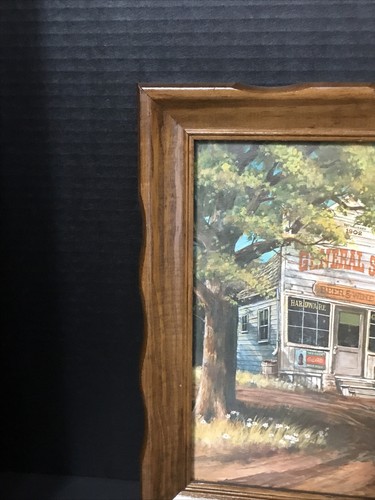 Bob Bates Wooden Frame Lithograph #2585 - Picture 5 of 8