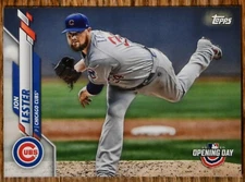 2020 Topps Opening Day #53 Jon Lester Chicago Cubs