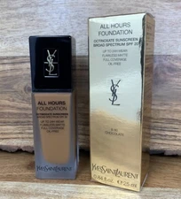 YSL All Hours Foundation Matte B80 Chocolate B80 SPF20 0.84 oz  Exp. 11/24