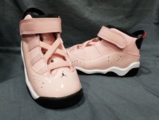 Nike Jordan 6 Rings TD Sneakers Pink Girls Size 5 Toddlers NEW NO BOX