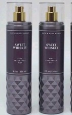 2 BATH  BODY WORKS SWEET WHISKEY WOMEN BODY MIST FRAGRANCE SPRAY 8 FL OZ