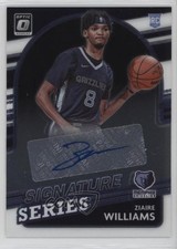 2021-22 Panini Donruss Optic Signature Series Ziaire Williams #SS-ZWL Auto 6o3