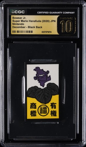 2020 SUPER MARIO HANAFUDA JPN BOWSER JR. CGC 10 PRISTINE