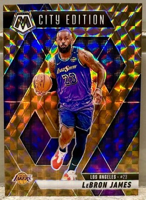 JERSEY # MATCH! 2024-25 Panini Mosaic LeBron James Bronze 23/75! LAKERS!