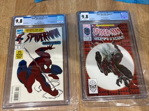 Spider-Man 1 (1994) CGC 9.8  Graded Comic Lot Of 2 Exodus 1