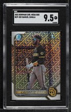 2022 Bowman Chrome Prospects Mega Box Mojo Refractor Samuel Zavala SGC 9.5 09an