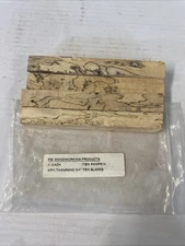 Pack of Spalted Tamarind Pen Turning Blanks Wood Blocks 3/4" x 3/4" x 6"