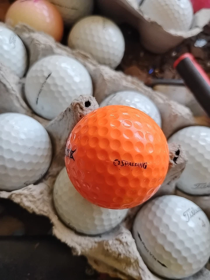 Bola vintage super rara Top Flight 4 laranja xxxx - Imagem 2 de 3