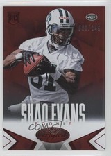 2014 Certified Red 69/249 Shaquelle Evans Shaq Evans #159 fm0