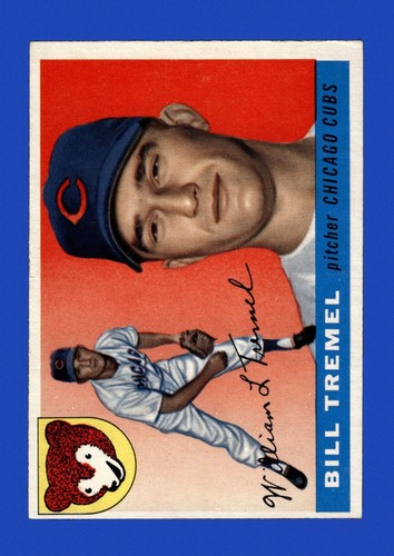 1955 Topps Set-Break # 52 Bill Tremel EX-EXMINT *GMCARDS*