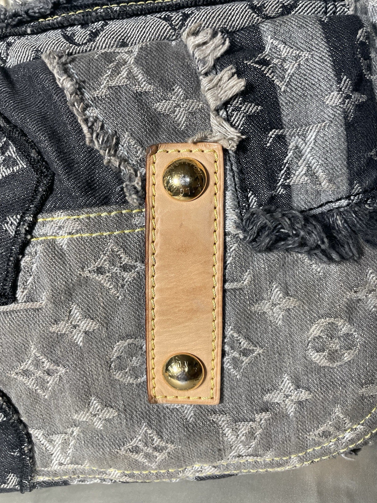 Louis Vuitton Limited Edition! Bowly Demin! Vintage! something very special! image 9