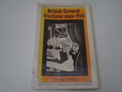 British General Elections Since 1945 ..., Butler, David