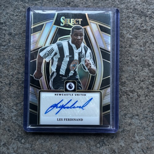 Les Ferdinand Auto Panini Select Premier League 2023-24 Newcastle United