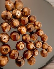 Czech Glass Marbled Beads 6mm Qty:26