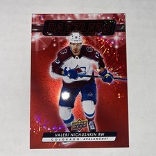 2023-24 Upper Deck Series 2 - Dazzlers Valeri Nichushkin #DZ-53 Red