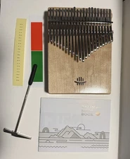 Hluru 21 Key Kalimba Thumb Piano – Wood Musical Instrument