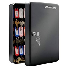 Image of Master Lock Wall Mounted Key Cabinet 50 Keys Metal Security Lock Box KB-50ML