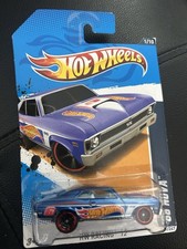 HOT WHEELS '68 NOVA HW RACING '12 BLUE 171/247 . SEE COMBINED OFFERS!
