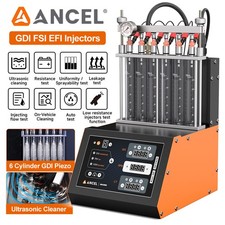 Ancel Anj600 Gdi Piezo Fuel Injector Cleaner Ultrasonic Injectors Cleaning Tool