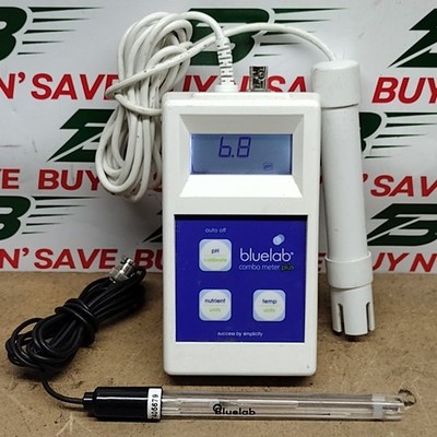 Bluelab Combo Meter PLUS - Handheld (pH Probe Included) Powers On - USED