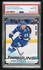 2019-20 Upper Deck Young Guns Carter Verhaeghe #224 PSA 10 GEM MT 0n1n