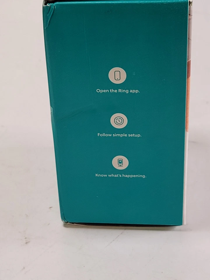 Ring Outdoor Cam Plus Battery White Security Camera - Image 3 of 4