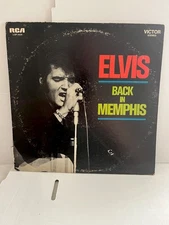 ELVIS PRESLEY LP LSP-4429 Elvis  Back In Memphis XPRS-2470-30S RCA vinyl record