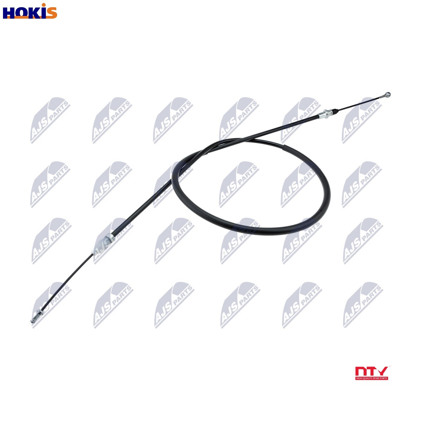 Fits NTY HLR-RE-017 PARKING BRAKE CABLE - Image 6