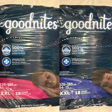 Huggies Goodnites XXL Packs of 18