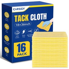 16Pcs Tack Cloth for Removing Dust from Woodworking, Sanding Particles, Clean...