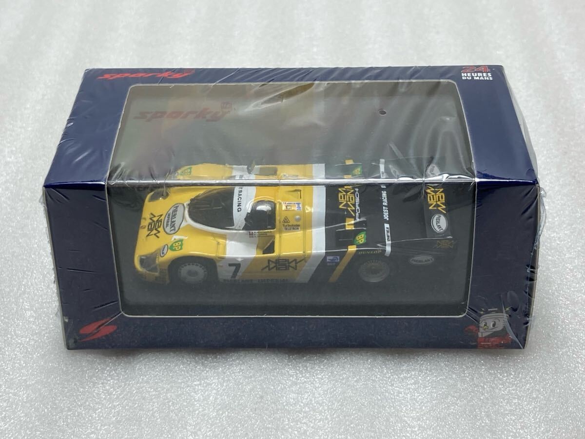 ろ*ん様 Spark Porsche 956 n°7 Winner LM 198 Spark 1/43 Scale S0998 - Porsche 956 #7 Winner Le Mans 1984