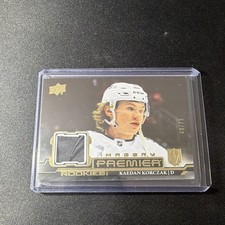2022-23 Upper Deck Premier Imagery Rookies Jersey Kaedan Korczak PDJR-KK /75