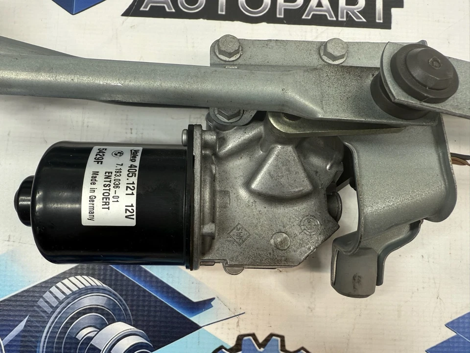 2008-2013 BMW E82 128i 135i Window Windshield Wiper Blade Motor Linkage OEM - Image 3 of 4