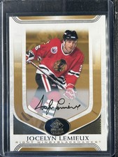 Lemieux, Jocelyn - 2020-21 SP Signature Edition Legends - Gold Signature