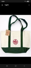 NEW LIMITED Green Trader Joe’s Large Canvas Tote Bag