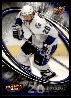 2008-09 Upper Deck Power Play Box Set Vaclav Prospal Tampa Bay Lightning #263