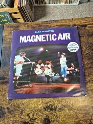 Max Webster - Magnetic Air - Capitol - EST25392 - Stereo - 1st Press - Limited E